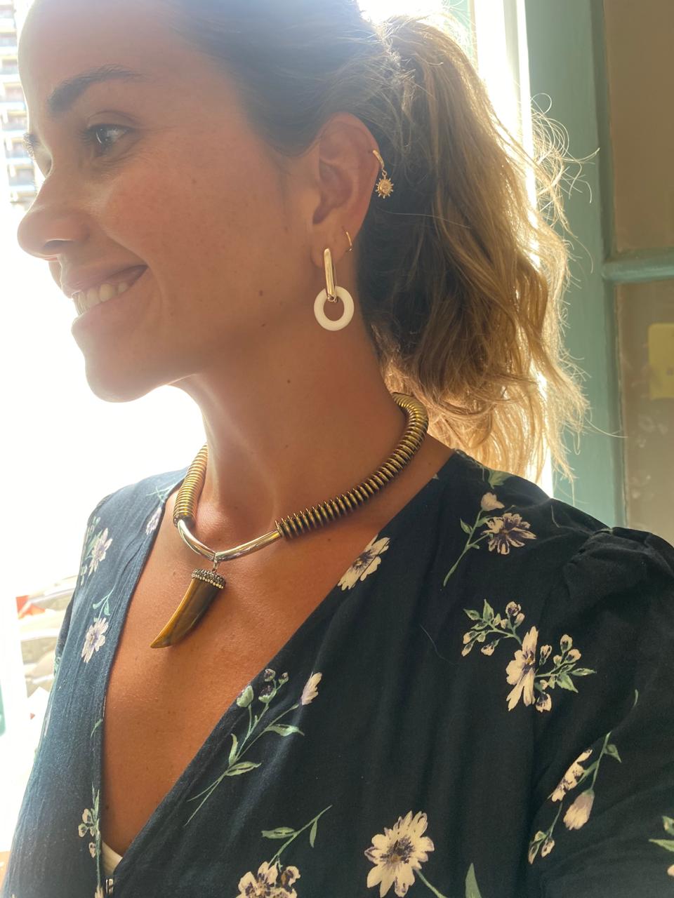 colar hematita tigre