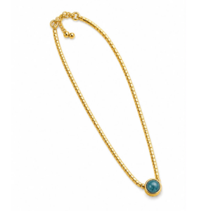 Colar Orbe Azul
